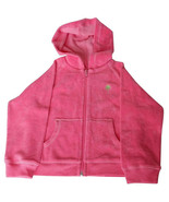 LILLY PULITZER Pink Stretch Cotton French Terry Toby Hooded Zip Jacket G... - £23.76 GBP