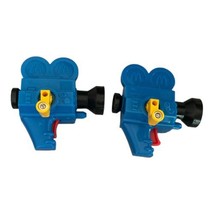 Lot Of 2 Vintage 1993 McDonald&#39;s Happy Meal Toy Makin Movies Blue Camera - $95.19 MXN