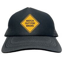WATCH OUT FOR BIKERS FUNNY Trucker Cap Foam Baseball Cap Hat Mesh HF0192 - €16,96 EUR