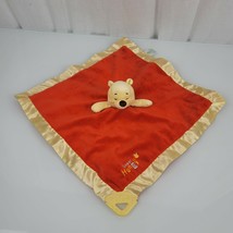 Disney Winnie the Pooh Red Baby Security Blanket SWEET as HUNNY Teether ... - £13.99 GBP