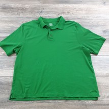 Cabelas Mens 2XL Short Sleeve Shirt Green Casual Sport Golf Outdoor Athletic - £11.53 GBP