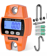 Digital Hanging Scale 660Lb 300Kg for Farm Hunting Bow Draw Weight Big F... - $47.24