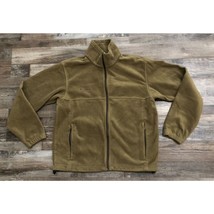 Columbia Mens Medium Green Full Zip Fleece Jacket - $13.34