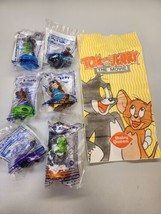 Vintage 1993 DQ Tom And Jerry Toys New Lot Of 6 Plus Bag - £15.31 GBP