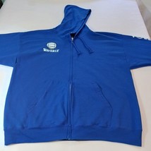 Hanes EcoSmart WAVERLY VOLLEYBALL Men's Blue Drawstring Hoodie Jacket 2XL  image 5