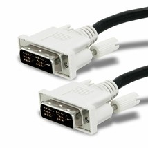 6ft DVI cable 1080P cord Monitor Male to Male PC TV DVI-D Single Link,wi... - $19.75