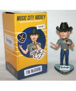 NASHVILLE PREDATORS Tim McGraw 2024 SGA Bobblehead NEW IN BOX Music City... - $647.56 MXN