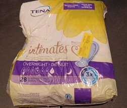 Tena Intimates Overnight Incontinence Pads, 28 Count, Level 7 (ZZ32) - $17.81