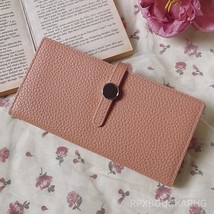Women wallets luxury long hasp lychee pattern coin purses female brand solid colors new thumb200