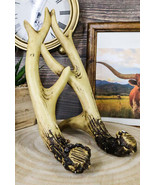 Western Rustic Stag Deer Antlers Book Photo Frame Cell Phone Holder Ease... - €17,57 EUR
