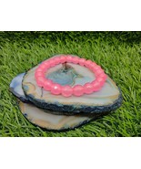 ROSE QUARTZ Gemstone Bracelet Ladies Handmade Natural Stretch 8mm Bead - $543.72 MXN
