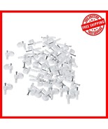 Reliable 48-Pack Back Clips for Wire Shelving - Easy Drywall Application - $465.06 MXN