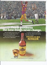 80&#39;s Kessler Whiskey Print Ad Vintage 8.5&quot; x 11&quot; - £15.18 GBP