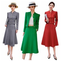 Spring  Autumn Formal Business Suits  Skirt + Jacket - £119.06 GBP
