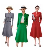 Spring  Autumn Formal Business Suits  Skirt + Jacket - £117.68 GBP