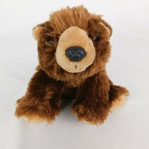 Wild Republic Mini Brown Bear 8&quot; Plush Cuddlekin K&amp;M International Sitting Cute - £7.66 GBP