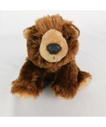Wild Republic Mini Brown Bear 8&quot; Plush Cuddlekin K&amp;M International Sitti... - £7.78 GBP