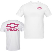 Pink Duramax Chevrolet Logo Chevy Truck T-SHIRT Tee S - 5XL Front &amp; Back - £11.03 GBP