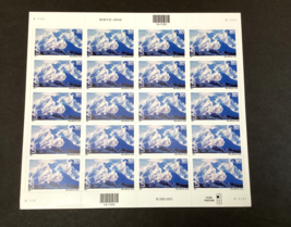 U.S. Airmail Stamps #C137 Mount McKinley 2001 Full Sheet Of Twenty 80c M... - $437.15 MXN