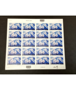 U.S. Airmail Stamps #C137 Mount McKinley 2001 Full Sheet Of Twenty 80c M... - $437.15 MXN