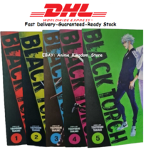 Black Torch Tsuyoshi Takaki Volume 1-5 Full Set English Manga Comic DHL ... - $83.50