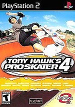 Tony Hawk's Pro Skater 4 (Sony PlayStation 2, 2002) - Greatest Hits - $7.00