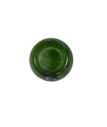 Vintage Nuutajarvi Green White Swirl Candle Holder Tealight Made In Finland - £18.29 GBP