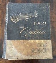 1963 Cadillac OEM Factory Shop Service Repair Manual Eldorado de Ville F... - £17.08 GBP