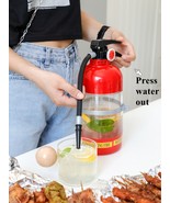 1.5L Liquor Dispenser, Portable Acrylic Fire Extinguisher Container Wate... - $54.70 CAD