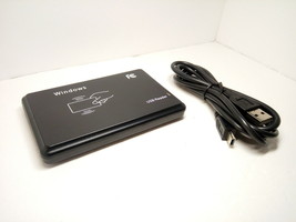 125Khz USB RFID Smart Card Reader Portable Contactless Proximity Sensor EM4100 - £15.83 GBP