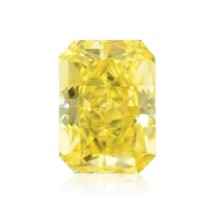 Yellow Diamond  - 1.26ct Natural Loose Fancy Vivid Yellow Canary GIA VS1 Radiant - £16,830.41 GBP