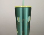 Starbucks Stainless Steel 16oz Tumbler - Green - Floral Cactus - NEW w/ ... - £31.04 GBP