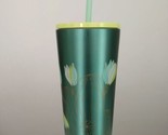 Starbucks Stainless Steel 16oz Tumbler - Green - Floral Cactus - NEW w/ ... - $39.59