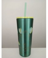 Starbucks Stainless Steel 16oz Tumbler - Green - Floral Cactus - NEW w/ ... - $54.31 CAD