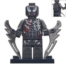 Riot Symbiote Minifigure Marvel Comics Venom Themed Custom Gift Toy - £2.38 GBP