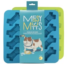 Messy Mutts Dog Bone Treat Maker Silicone 2 Pack - $20.74