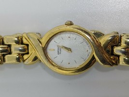 Seiko Quartz Gold Tone Ladies Watch - £19.74 GBP