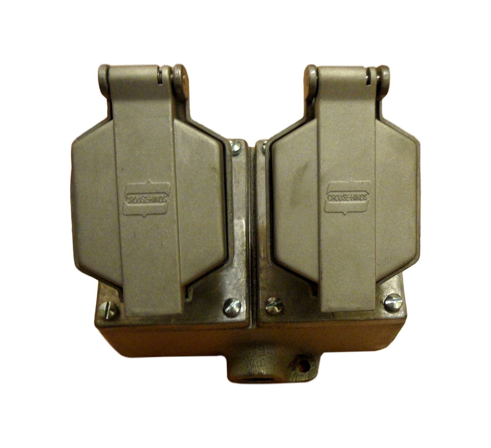 Cooper Crouse-Hinds ENR22202 Explosion-Proof Interlock Two Gang Receptacle Assy - $899.95