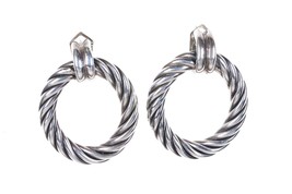 Flli Menegatti Sterling Hoop earrings - $163.35