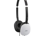 JVC White Flat and Foldable Colorful Flats On Ear Headphone with 3.94 fo... - $24.69