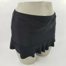 Aqua Green Ruffle Swim Skirt Black Sz Small 4 6 Full Coverage Modest Inn... - £14.10 GBP