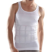 RujulWear Men Body Slimming Tummy Shaper Vest Belly Waist Girdle Shirt U... - $15.95