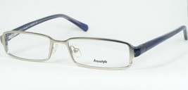 Free Style By Argenta 7018 A Silver /BLUE Eyeglasses Glasses Frame 52-16-135mm - $29.70