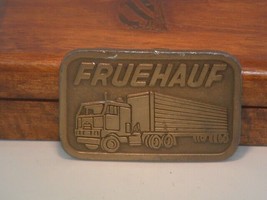 Pre-owned Men’s Bronze Fruehauf Trucking Belt Buckle - $19.80
