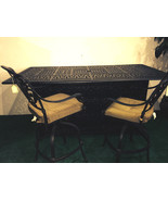 Bar set of 7 outdoor patio furniture cast aluminum 1 Elisabeth table 6 s... - €3.346,21 EUR Bar set of 7 outdoor patio furniture cast aluminum 1 Elisabeth table 6 s... - €3.346,21 EUR