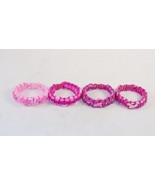Pink Breast Cancer Awareness Bracelet, Choice Of 4 Designs ~ Fits 7&quot; Wri... - £5.55 GBP