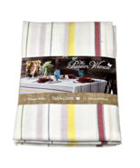 The Pioneer Woman Vintage Stripe Tablecloth Yarn Dyed Woven 60x120in - $32.99 CAD