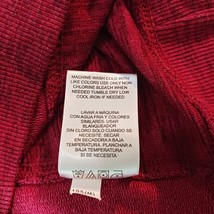 Champion Men's Red Cotton Blend Sweatshirt V-Notch Trim Shirt Size Large image 5