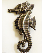 VTG Sterling Silver 925 NG signed Sea horse Seahorse Pin Brooch 2.5&quot; - £126.61 GBP