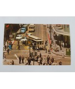 Powell and Market Streets - Trolley Cable Cars - San Francisco CA  Postcard - $8.40 CAD